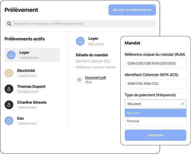 Ajout de prélèvements Noelse