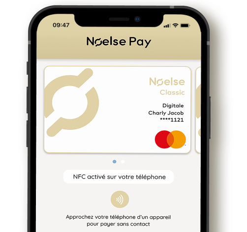 Noelse Pay Carte digitale